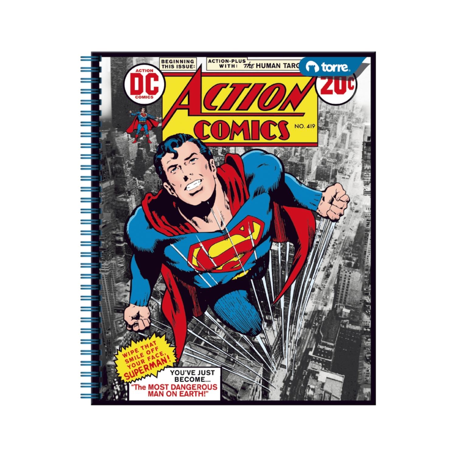 PACK 10 CUADERNOS CLÁSICO DC 7MM 100 H - 3