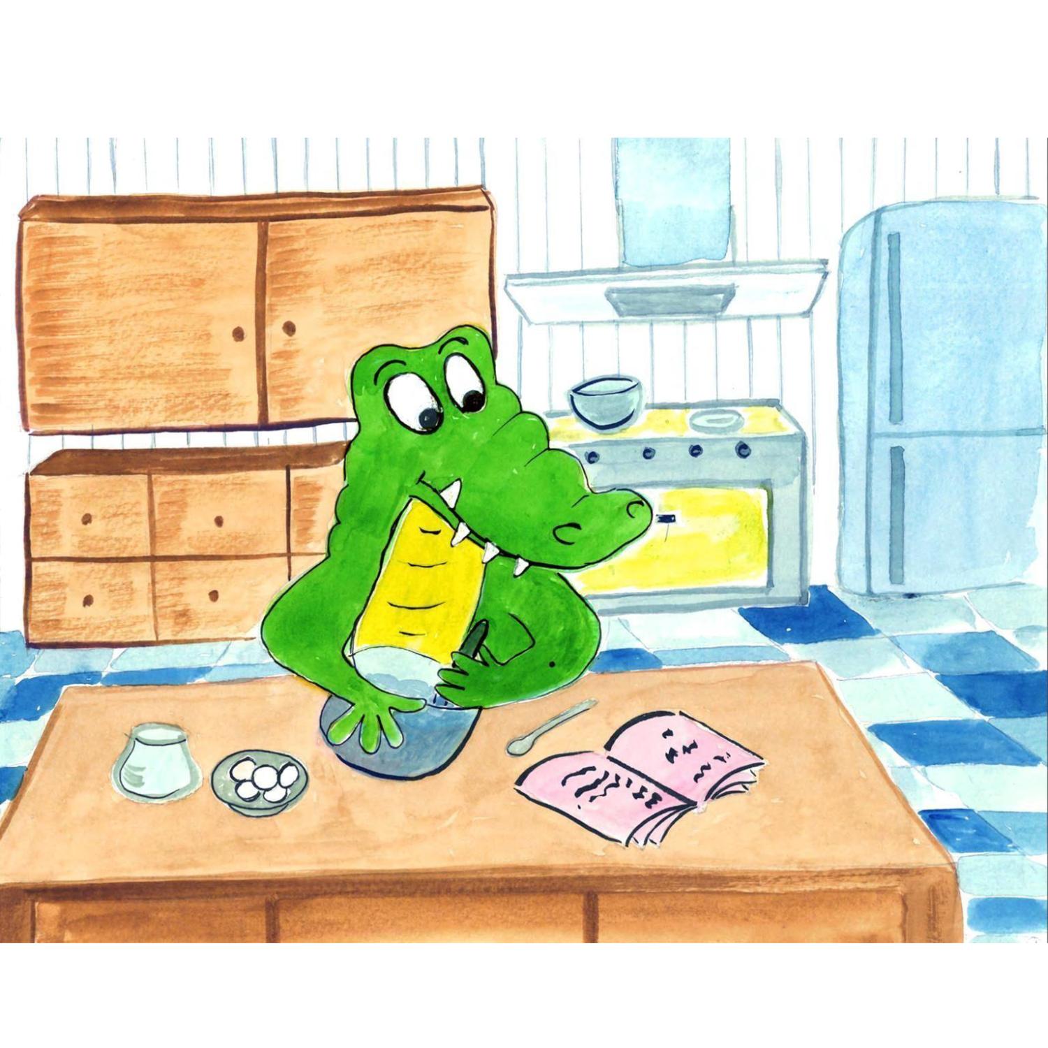 LIBRO INFANTIL LA SORPRESA DE LA SEÑORA COCODRILLO KIKA CORREA - 2