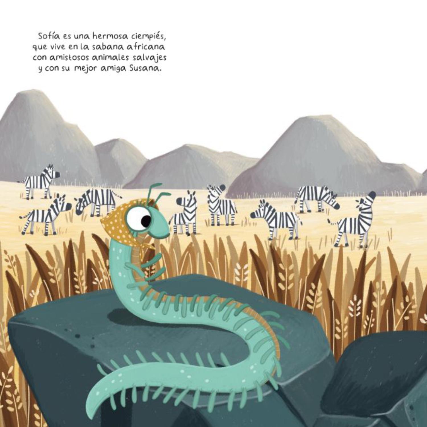 LIBRO INFANTIL SOFÍA, LA AMISTOSA CIEMPIES CARLA RIVERA - 2
