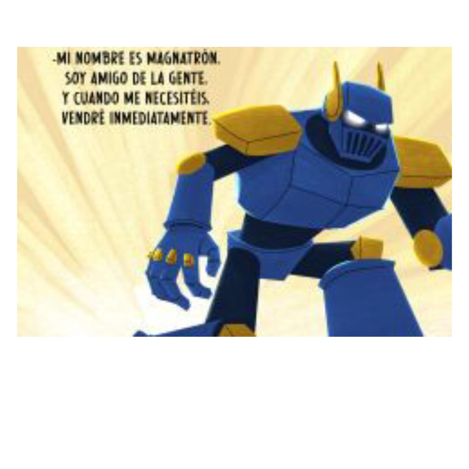LIBRO INFANTIL QUIÉN AYUDA A MAGNATRÓN? SEBASTIÁN ZEGERS - 2