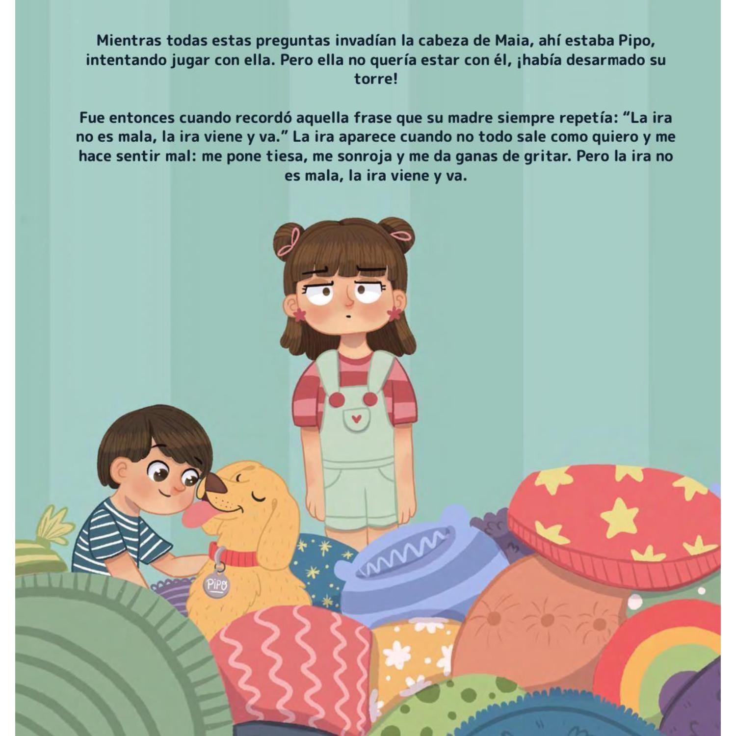 LIBRO INFANTIL MAIA Y LA IRA TERESITA PINOCHET - 2