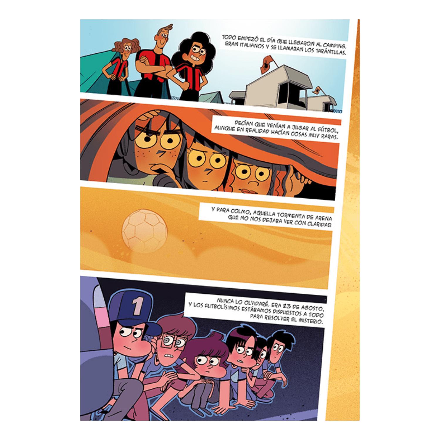 LIBRO INFANTIL EL MISTERIO DE LA TORMENTA DE ARENA - FUTBOLÍSIMOS 14 ROBERTO SANTIAGO - 2