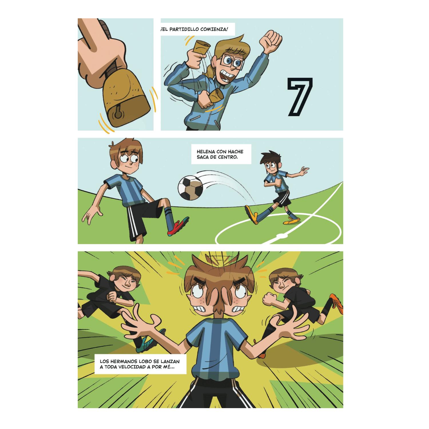 LIBRO INFANTIL EL MISTERIO DEL ÚLTIMO HOMBRE LOBO - FUTBOLÍSIMOS 16 ROBERTO SANTIAGO - 2