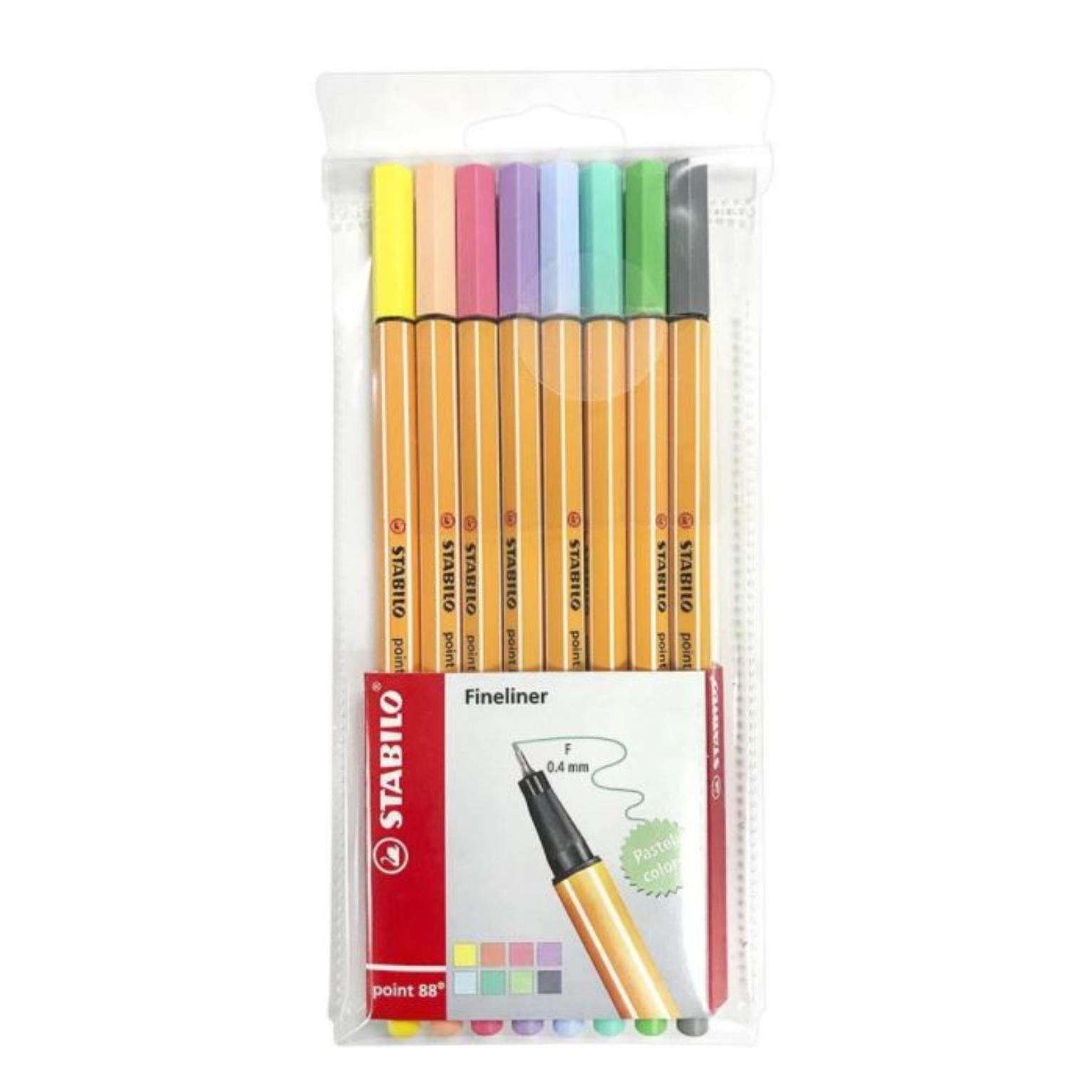 8 FINELINER STABILO POINT 88 - 1
