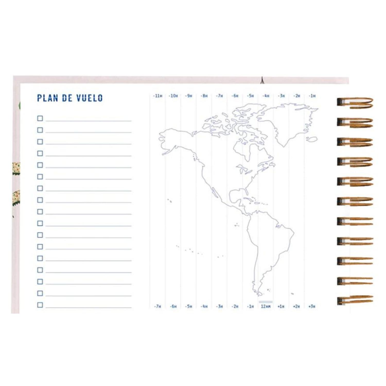 CUADERNO ANILLADO APAISADO - WANDERLAST 'MI LIBRO DE AVENTURAS' - 2