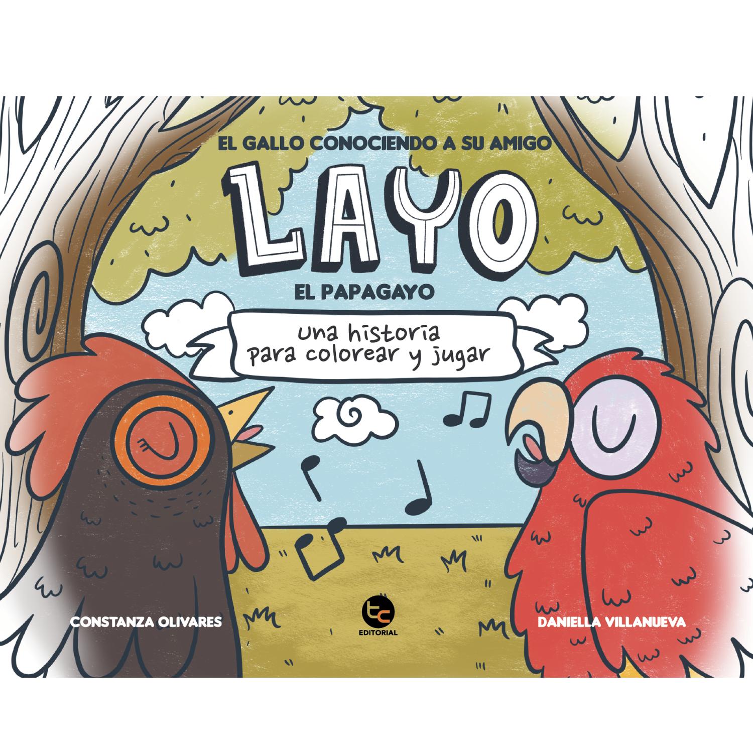 LAYO COLOREABLE - LIBRO INFANTIL - 1