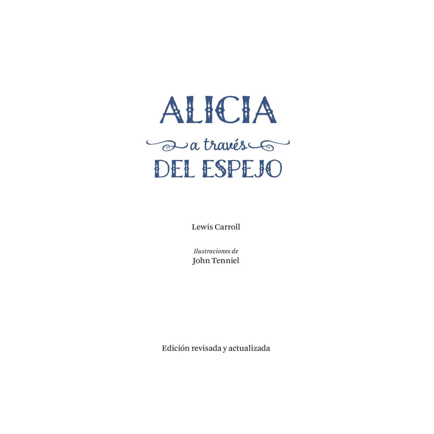 ALICIA A TRAVÉS DEL ESPEJO (POCKET) - 2