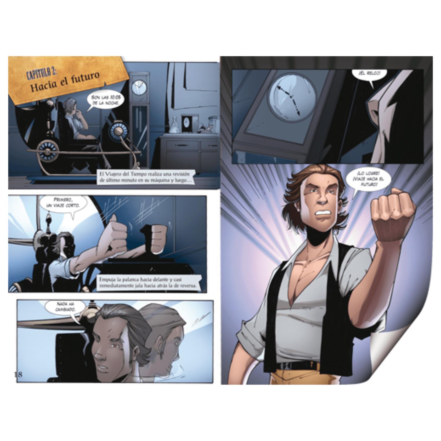LA MÁQUINA DEL TIEMPO - NOVELA GRÁFICA - 2