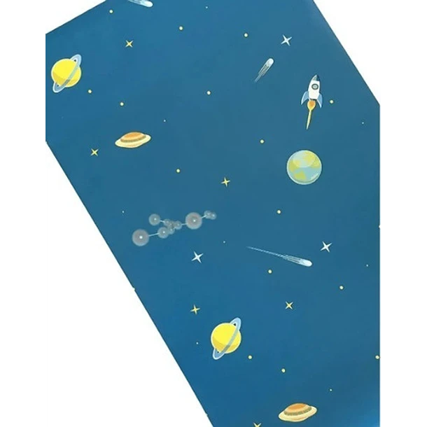 PAPEL MURAL PVC AUTOADHESIVO PLANETAS - 1