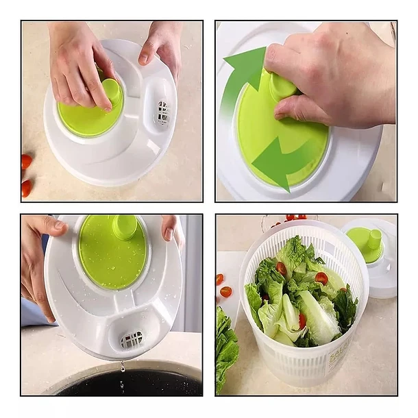 CENTRIFUGADOR DE VERDURAS | SECADOR DE LECHUGA PARA COCINA - 1