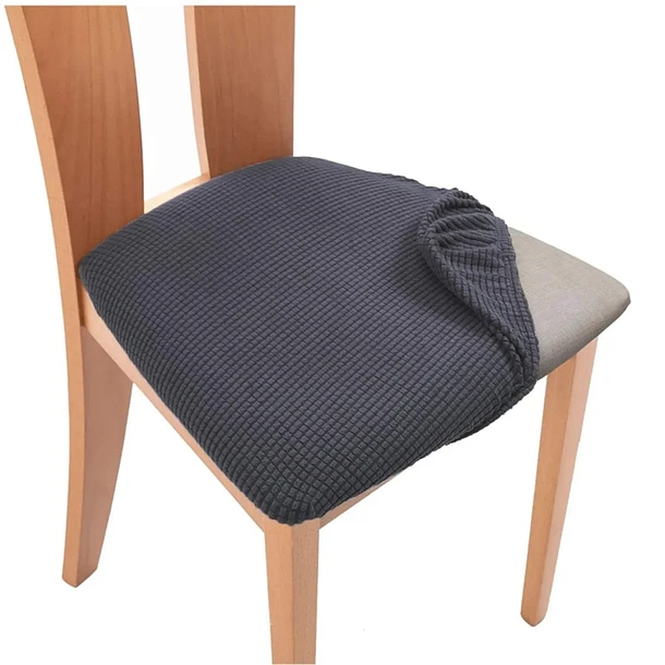 FUNDA ASIENTO CUADRILLE PACK 6 UNIDADES GRIS - 1