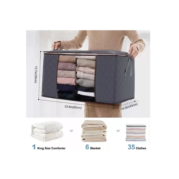 BOLSAS DE ALMACENAMIENTO DE ROPA PACK DE 6 UNIDADES - 1