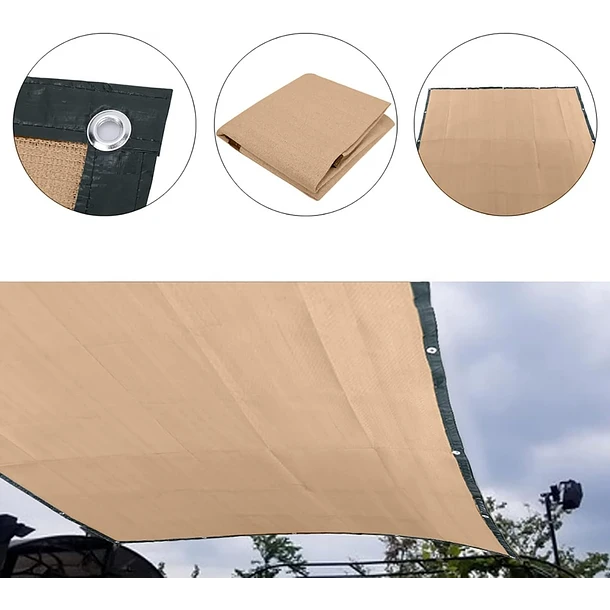 TOLDO MALLA SOMBRA PARA JARDIN 3X4M - 1