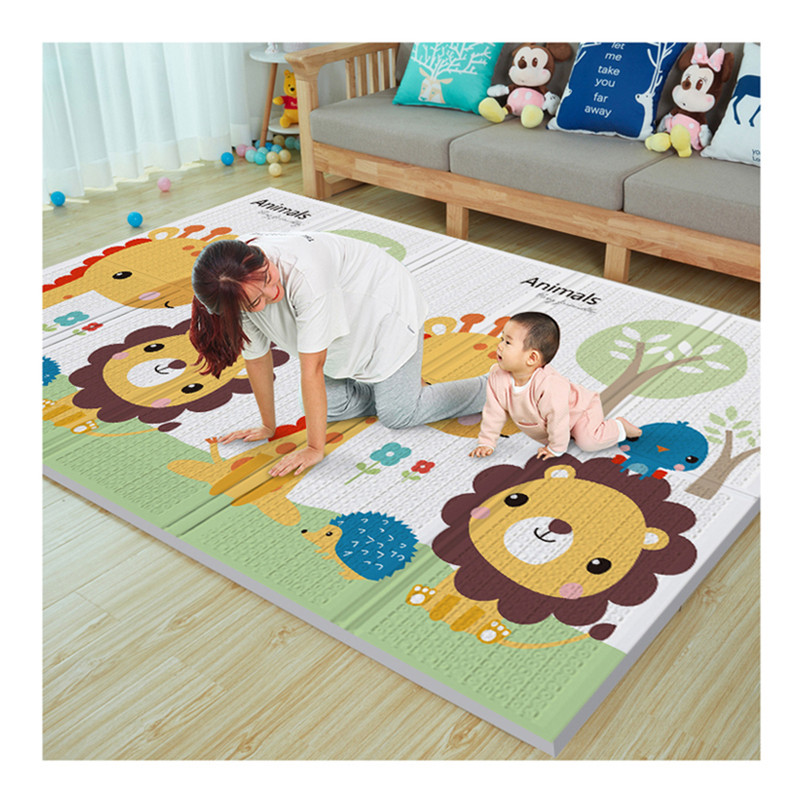 ALFOMBRA BEYAI BOSQUES DE ANIMALES CRUDO ANTI GOLPE IMPERMEABLE 1.5CM ANCHO - 2