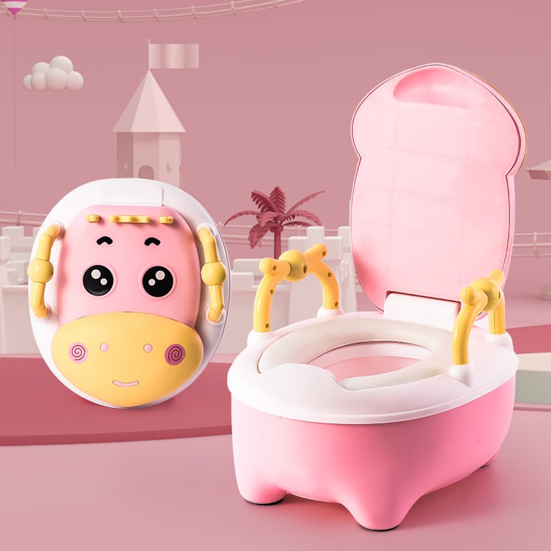 PELELA BACINICA PREMIUM CON ASIENTO ERGONÓMICO, VENADO ROSADO - 2