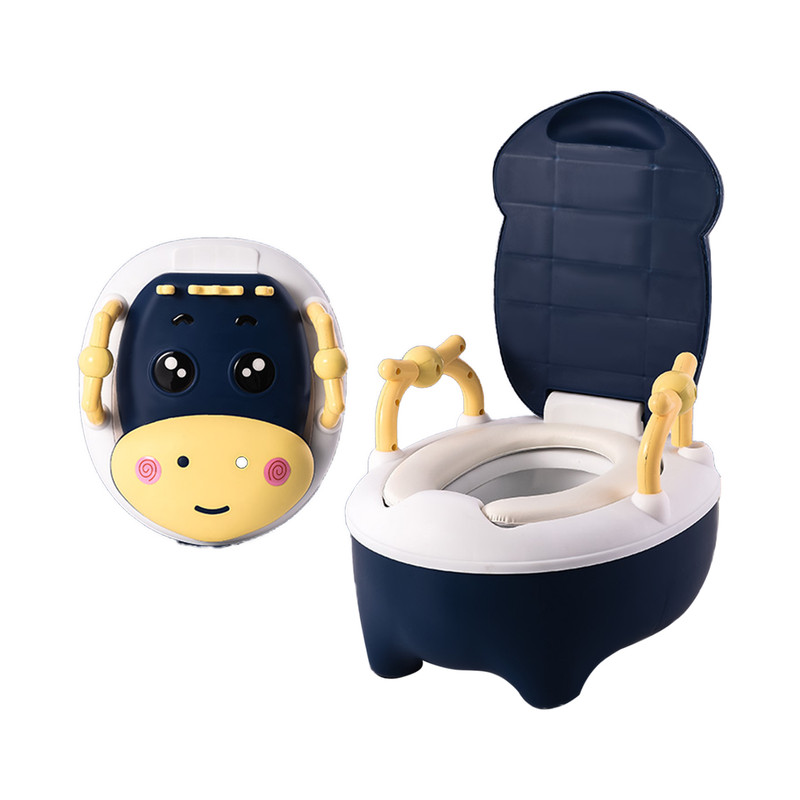 PELELA BACINICA PREMIUM CON ASIENTO ERGONÓMICO, VENADO AZUL | Azul bebe - 1