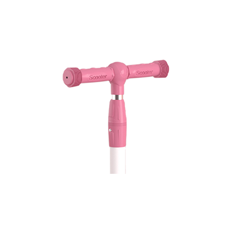 SCOOTER BEYAI INFANTIL PREMIUM OSO PANDA RUEDA CON LUCES ROSADO - 4