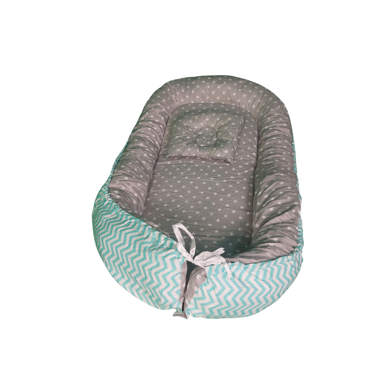 NIDO COLECHO CAMA BEBÉ CON ALMOHADA D1 - 3