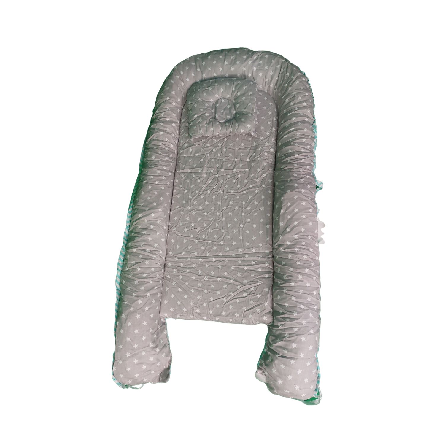 NIDO COLECHO CAMA BEBÉ CON ALMOHADA D1 - 4