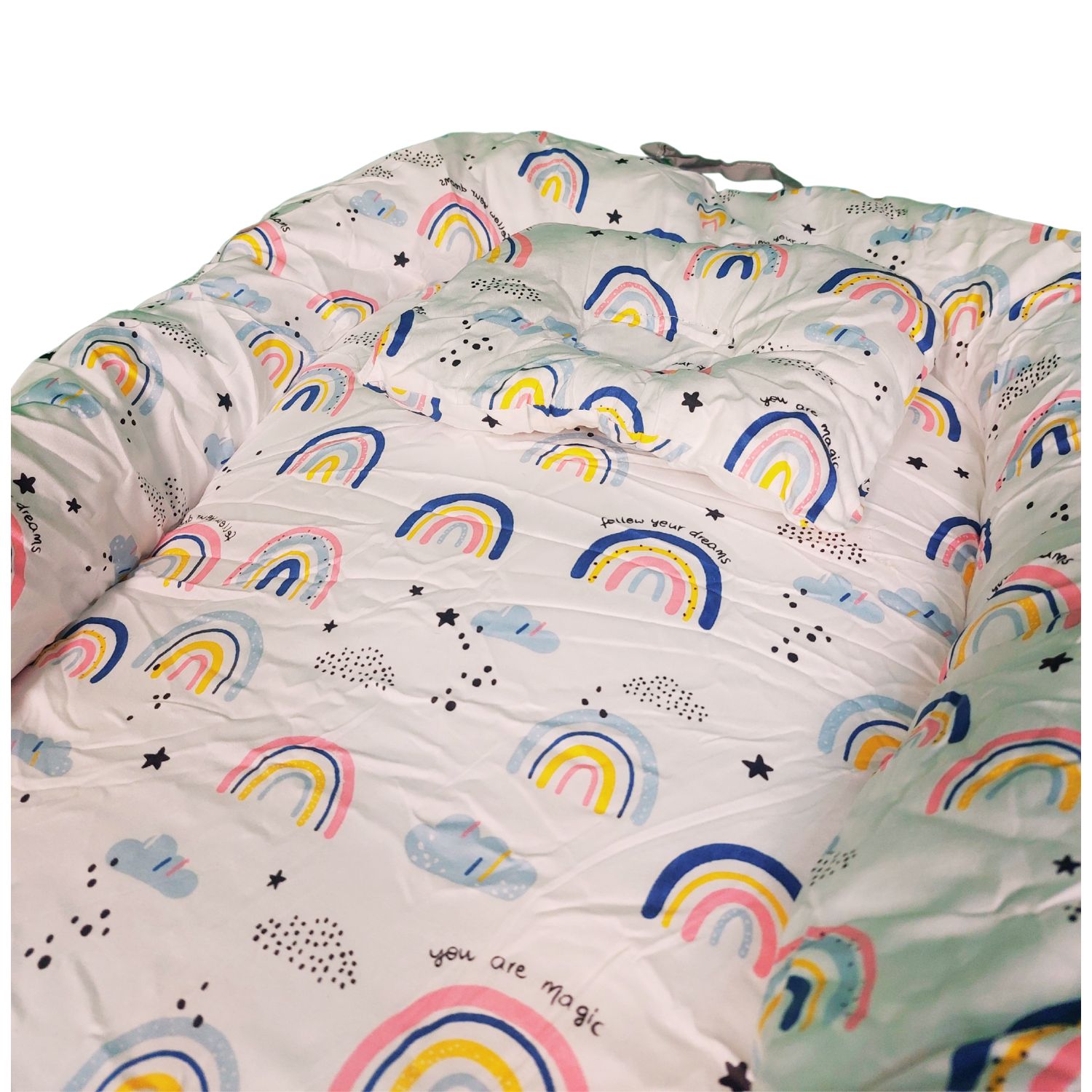 NIDO BABYLUNA COLECHO CAMA BEBÉ CON ALMOHADA - 9