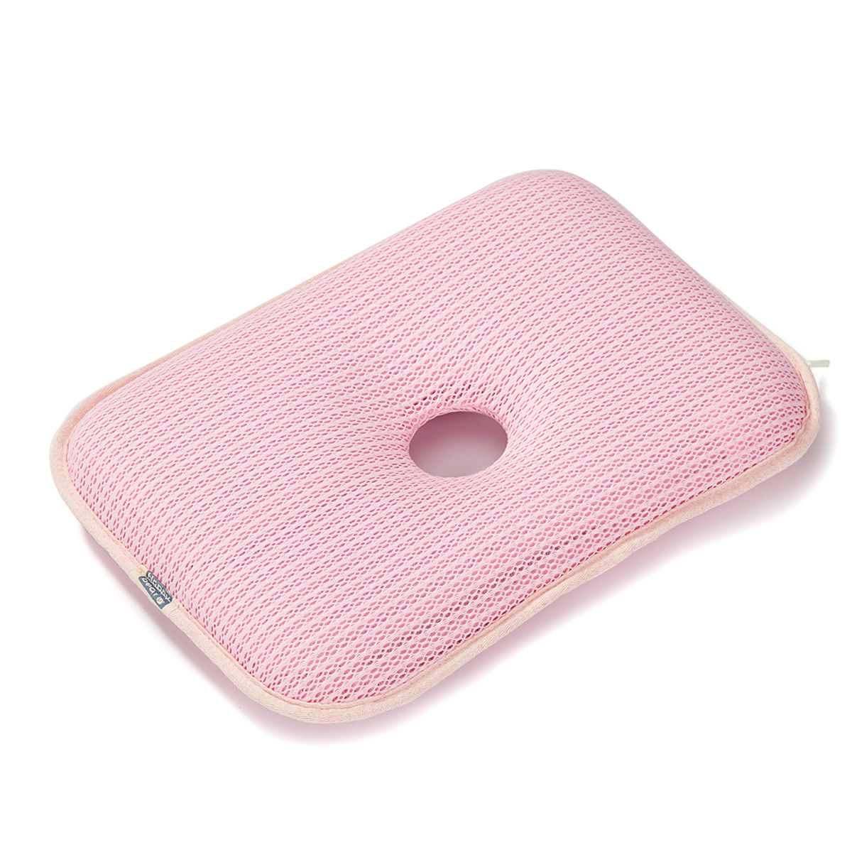 ALMOHADA BEYAI ROSADO PARA BEBÉS ANTI-PLAGIOCEFALIA COJÍN CUADRO MANTIENE CABEZA PLANA - 1