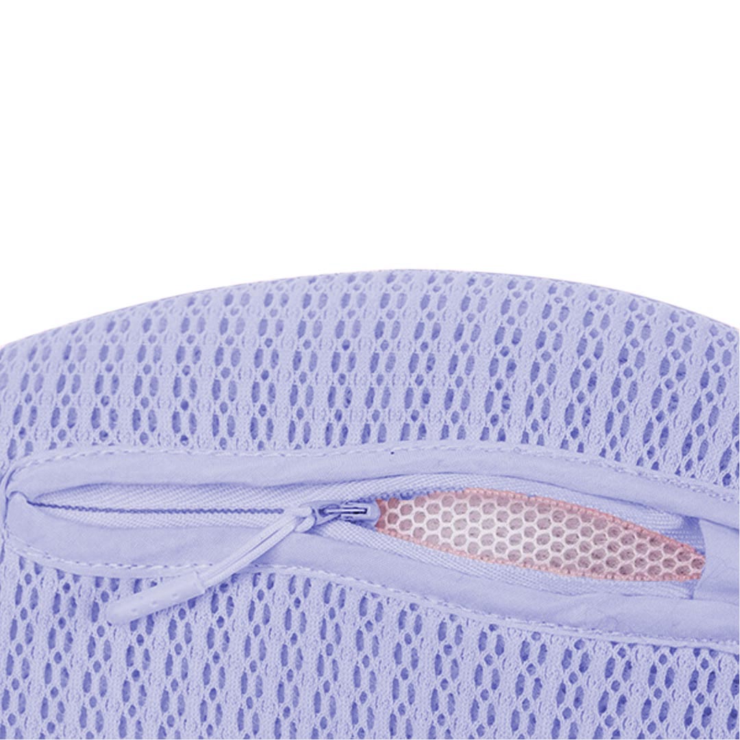 ALMOHADA BEYAI AZUL PARA BEBÉS ANTI-PLAGIOCEFALIA COJÍN PARA MANTENER CABEZA PLANA - 3