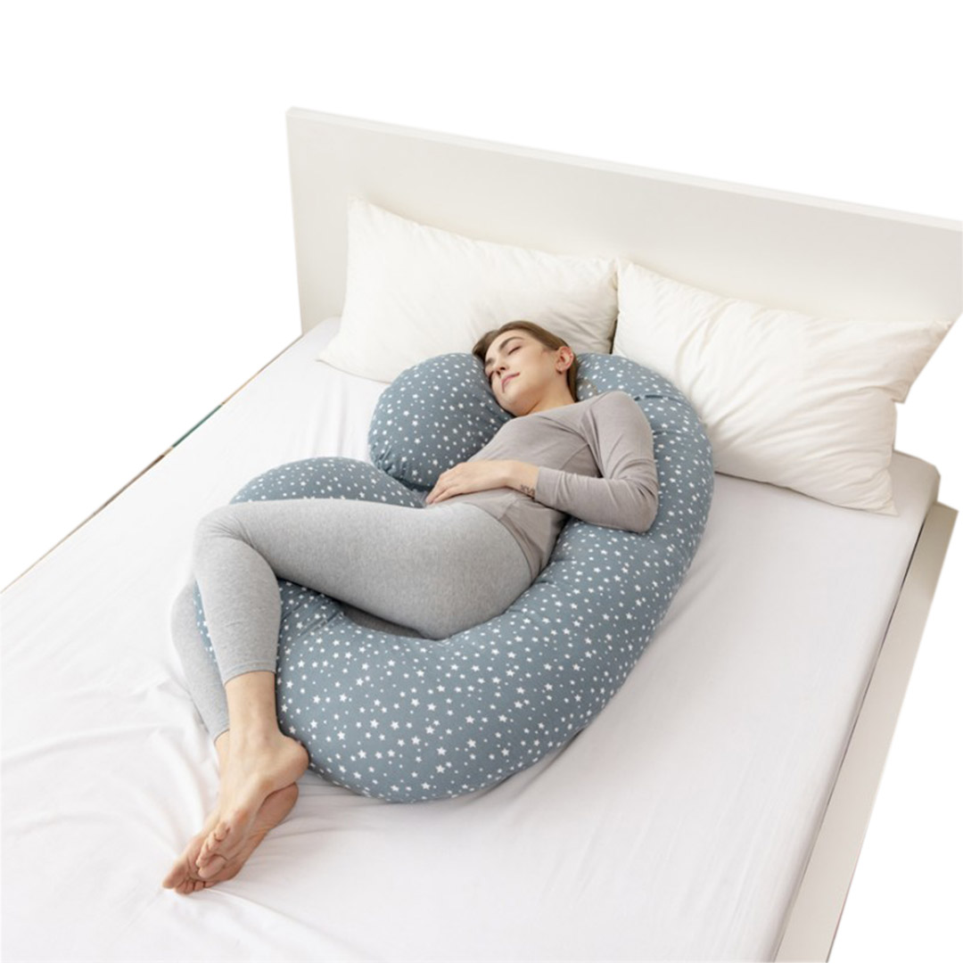 COJÍN BEYAI ALMOHADA MATERNAL CON FUNDA EXTRA SUAVE ESTRELLAS MULTICOLOR - 3