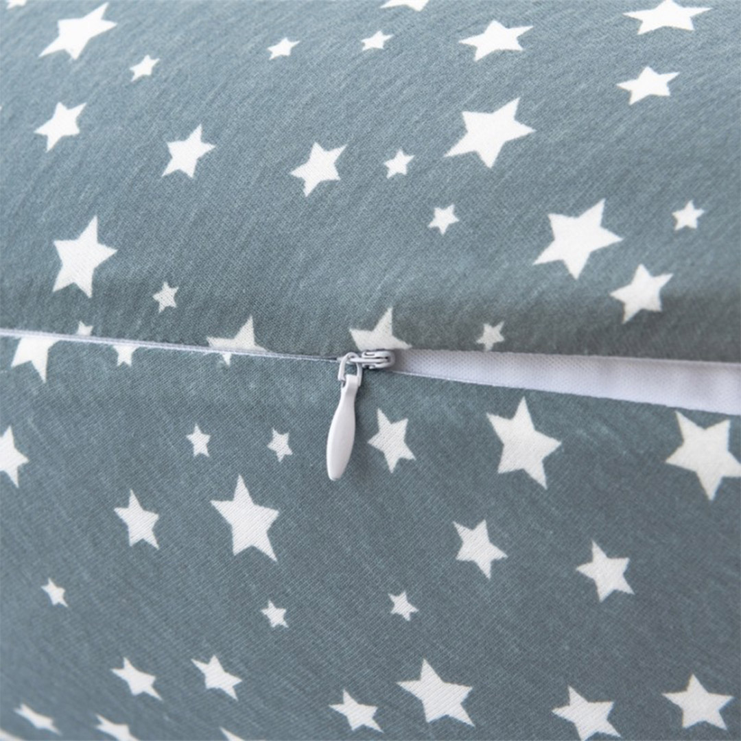 COJÍN BEYAI ALMOHADA MATERNAL CON FUNDA EXTRA SUAVE ESTRELLAS MULTICOLOR - 7