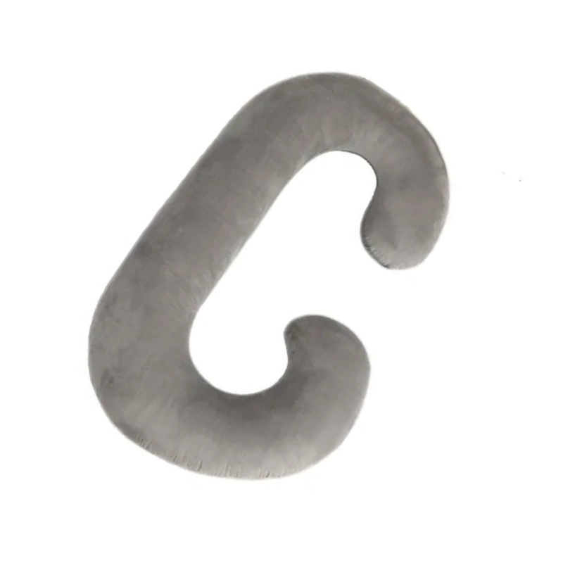 COJÍN BEYAI ALMOHADA MATERNAL CON FUNDA EXTRA SUAVE GRIS - 9
