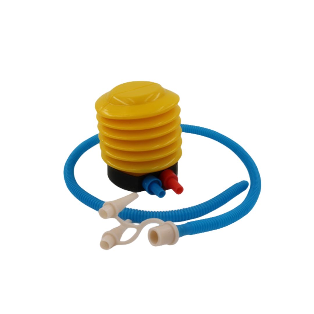 INFLADOR BEYAI MANUAL PIE FLOTADORES Y SALVAVIDAS AMARILLO - 1