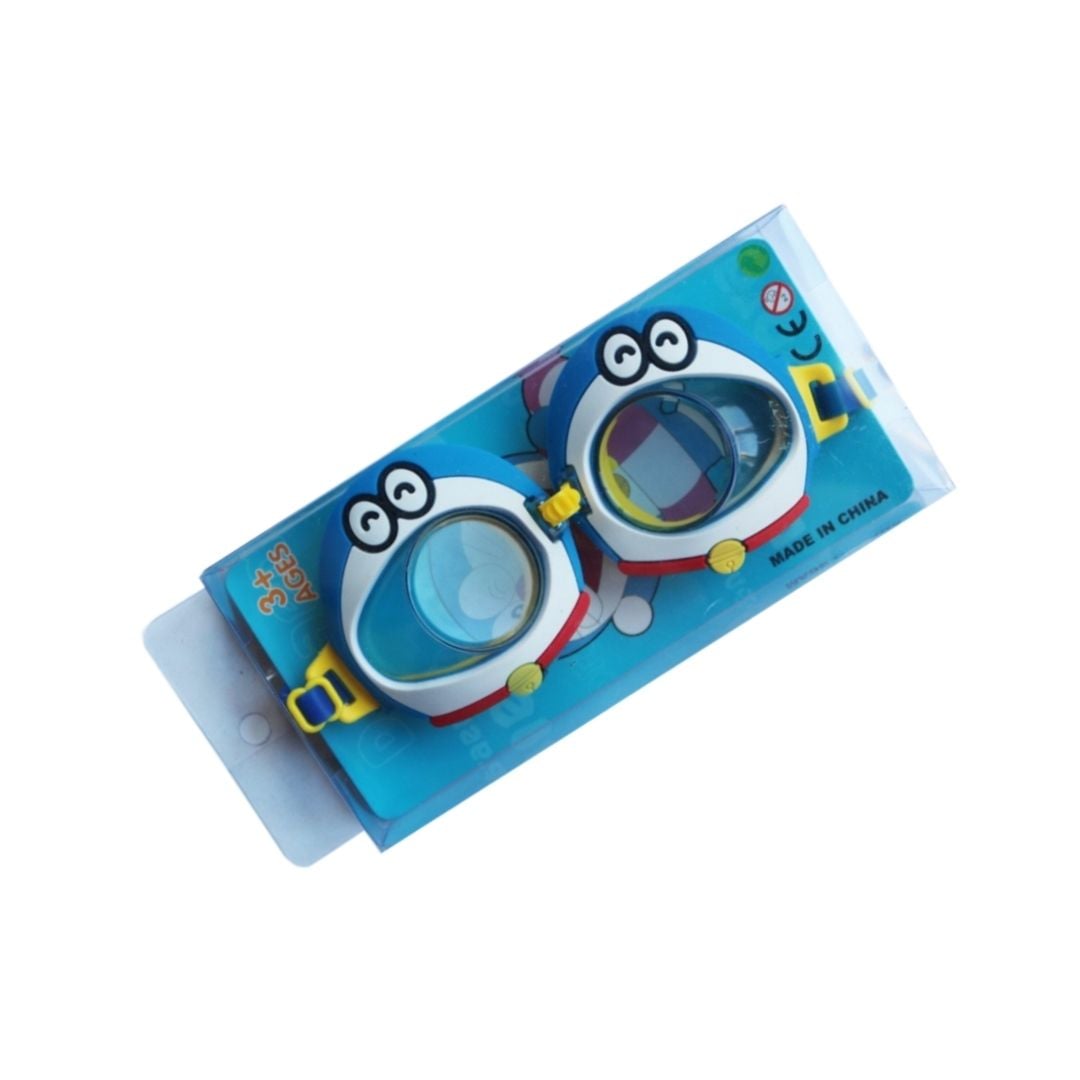 LENTES DE NATACIÓN BABYLUNA PISCINA NIÑOS CON CORREA HIPO AZUL - 1