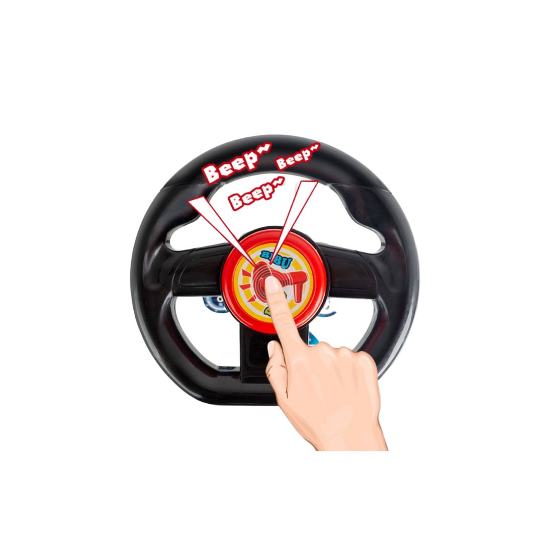 AUTO CORREPASILLOS ANDADOR PARA NIÑOS CON SONIDO NEGRO - 3