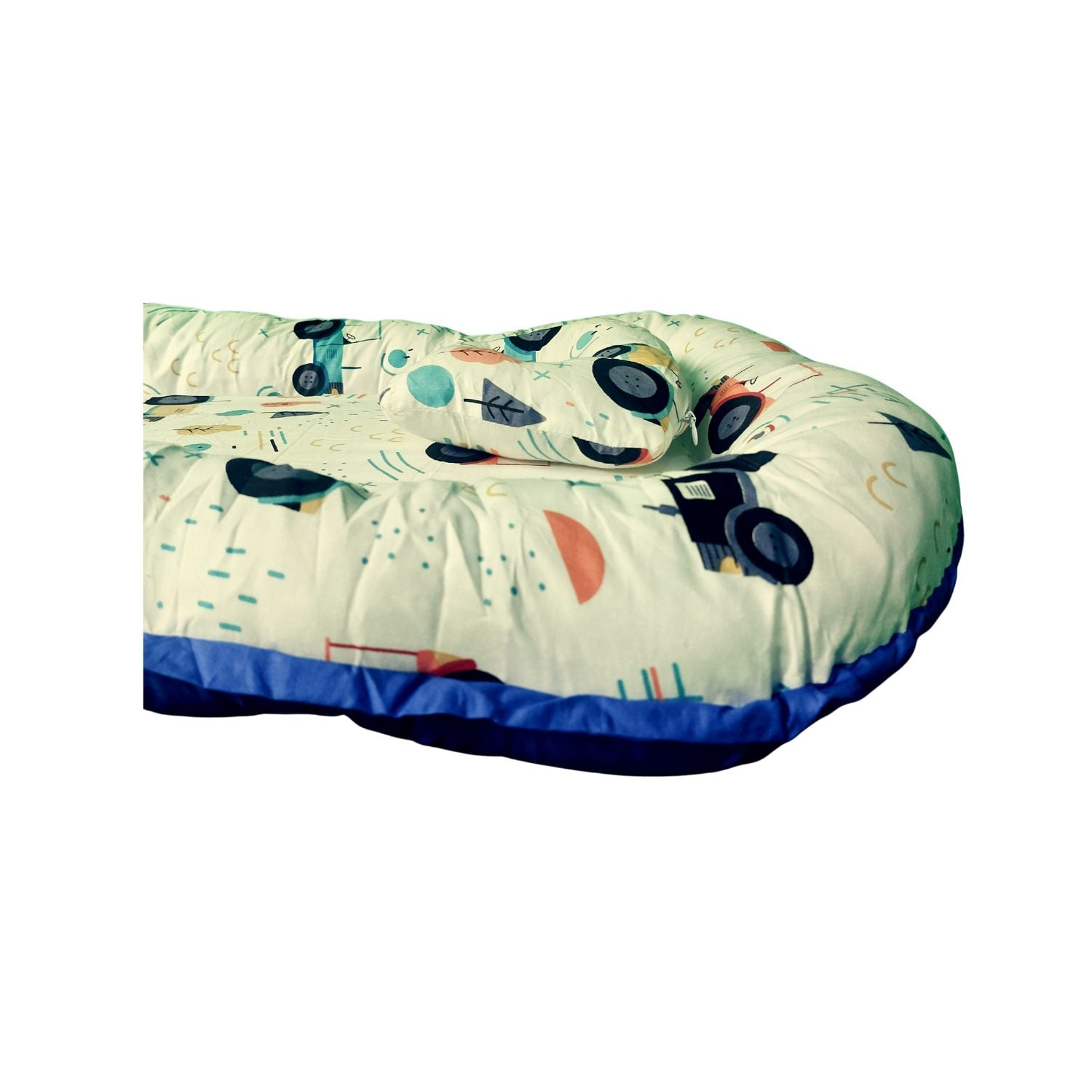 NIDO BABYLUNA CAMA COJÍN COLECHO CON ALMOHADA ALGODÓN REFORZADA D7 - 6