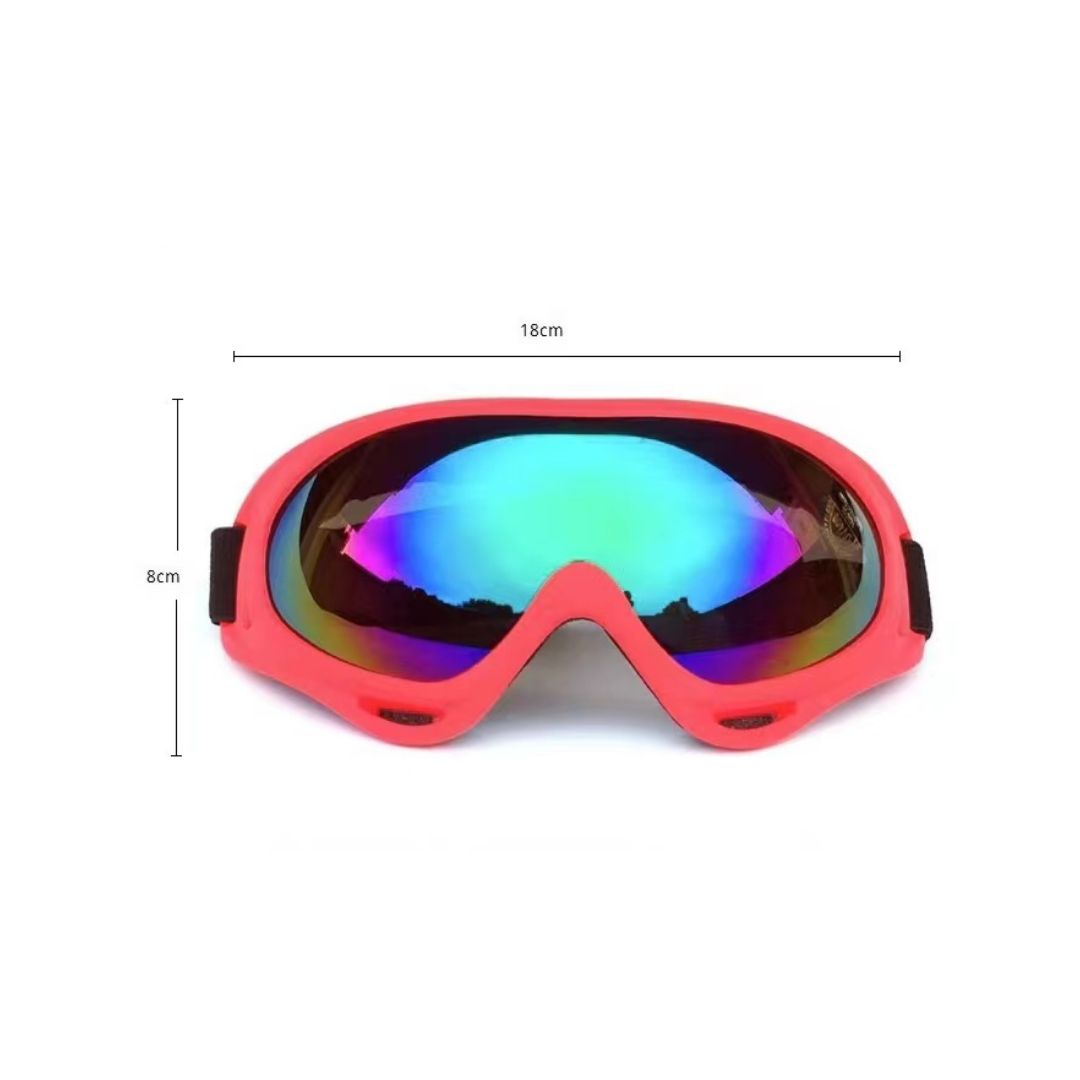LENTES ANTIPARRAS DEPORTIVAS OUTDOOR CON PROTECCIÓN UV NEGRO - 2