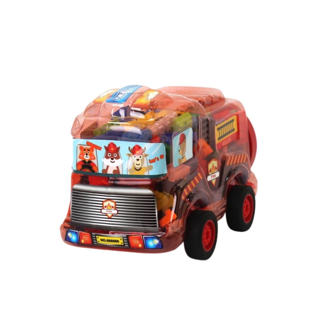 JUGUETE DIDÁCTICO BABYLUNA 364 BLOQUES CONSTRUCCIÓN EN BUS MULTICOLOR - 1