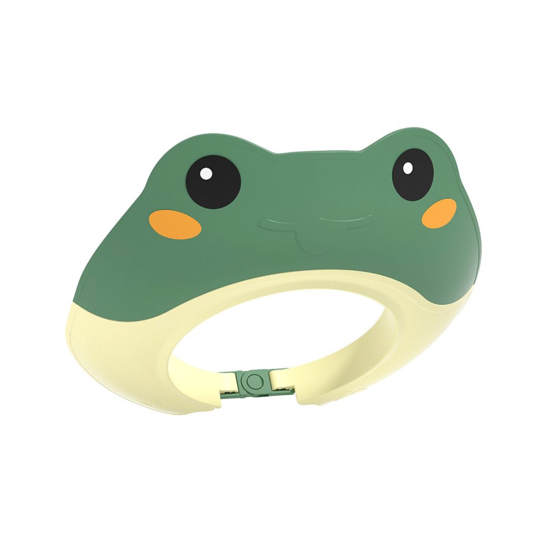 GORRO BAÑO BABYLUNA VISERA DUCHA ANIMAL PARA BEBÉ VERDE - 1