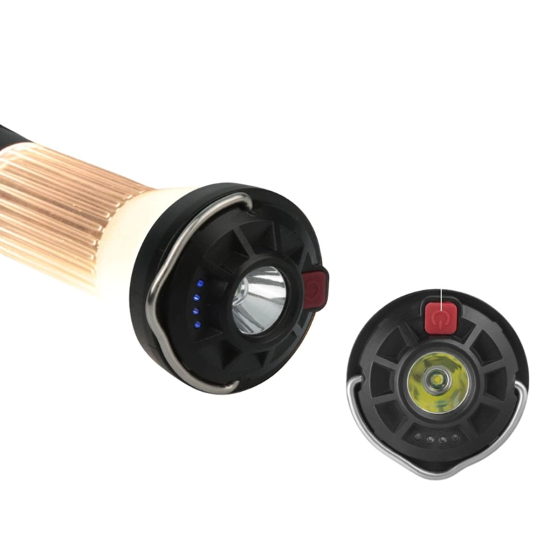 LINTERNA BABYLUNA LÁMPARA LED CAMPING 3 MODOS DE USO RECARGABLE USB - 5
