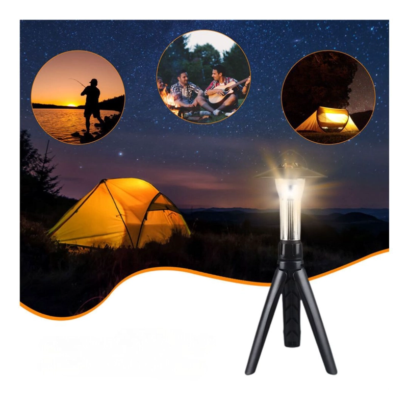 LINTERNA BABYLUNA LÁMPARA LED CAMPING 3 MODOS DE USO RECARGABLE USB - 6