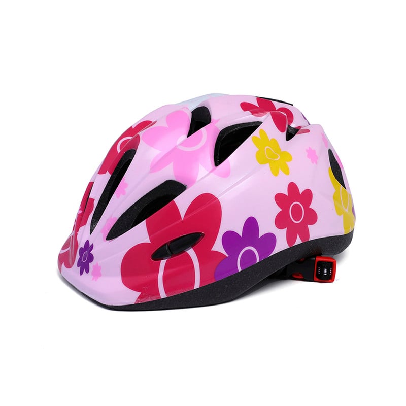 CASCO BICICLETA BABYLUNA PATINAJE ANTIGOLPES ROSADO - 1