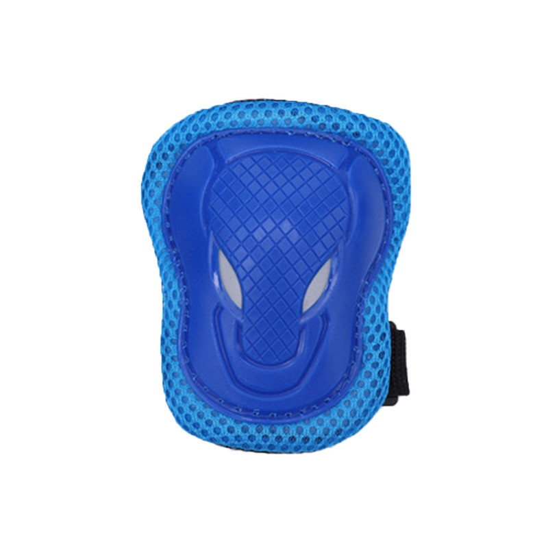 KIT PROTECCIÓN BABYLUNA NIÑOS BICICLETA PATINAJE ANTIGOLPES CELESTE - 2