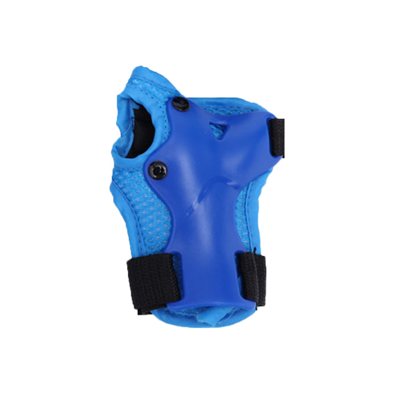 KIT PROTECCIÓN BABYLUNA NIÑOS BICICLETA PATINAJE ANTIGOLPES CELESTE - 3