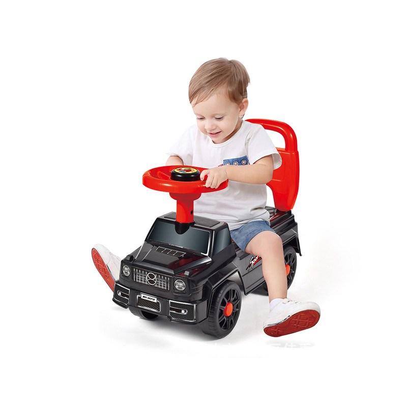AUTO CORREPASILLOS Y ANDADOR INFANTIL CON SONIDO NEGRO - 5