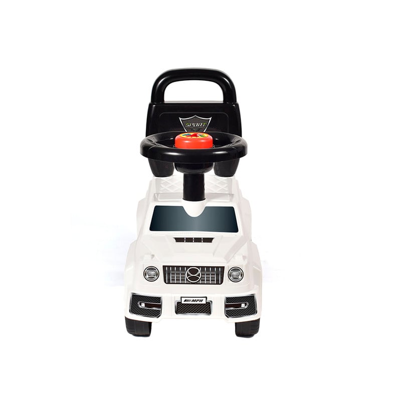 AUTO CORREPASILLOS Y ANDADOR INFANTIL CON SONIDO BLANCO - 2