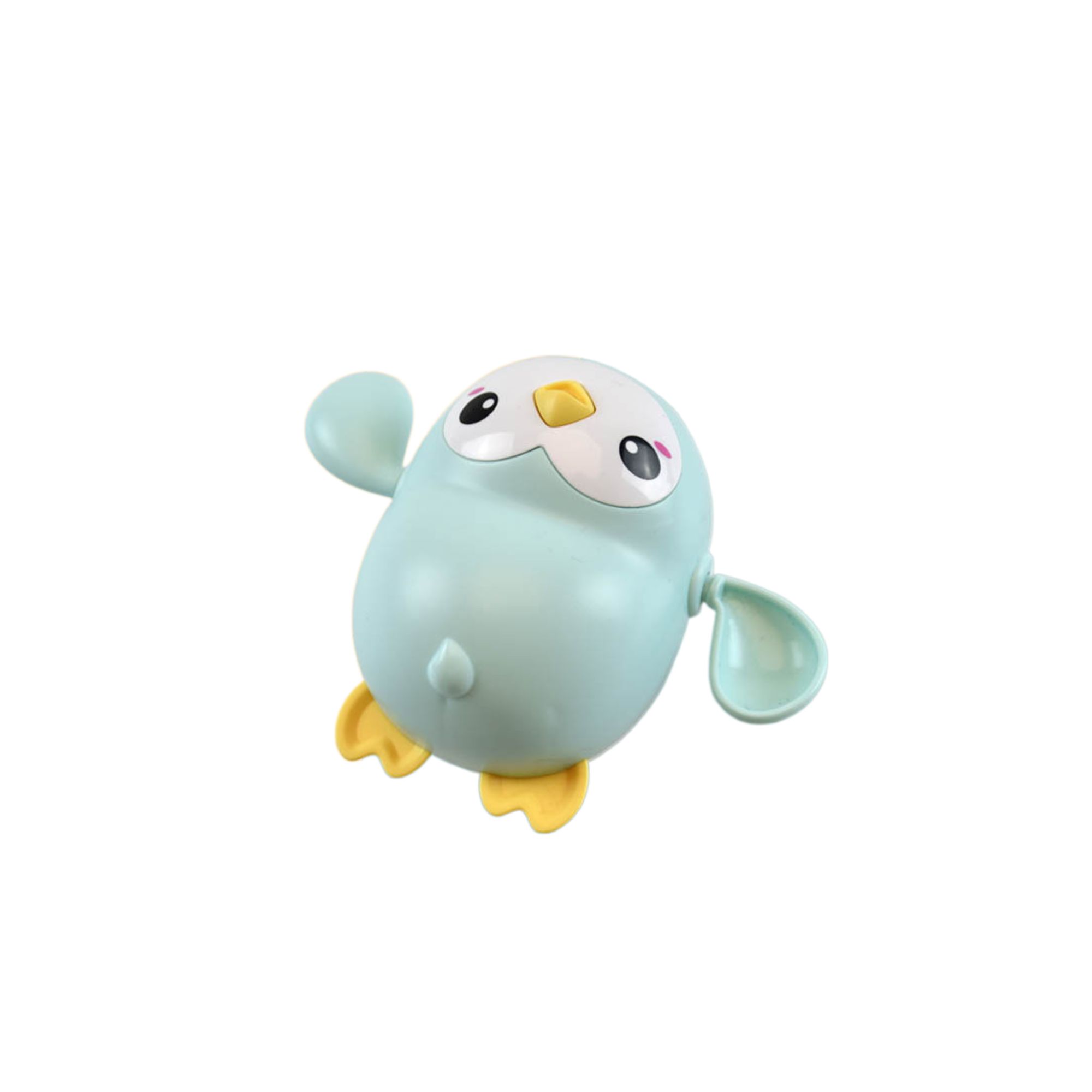 SET BABYLUNA 4 JUGUETES NADADORES BAÑO BEBÉ PINGÜINO Y TORTUGA MULTICOLOR - 4