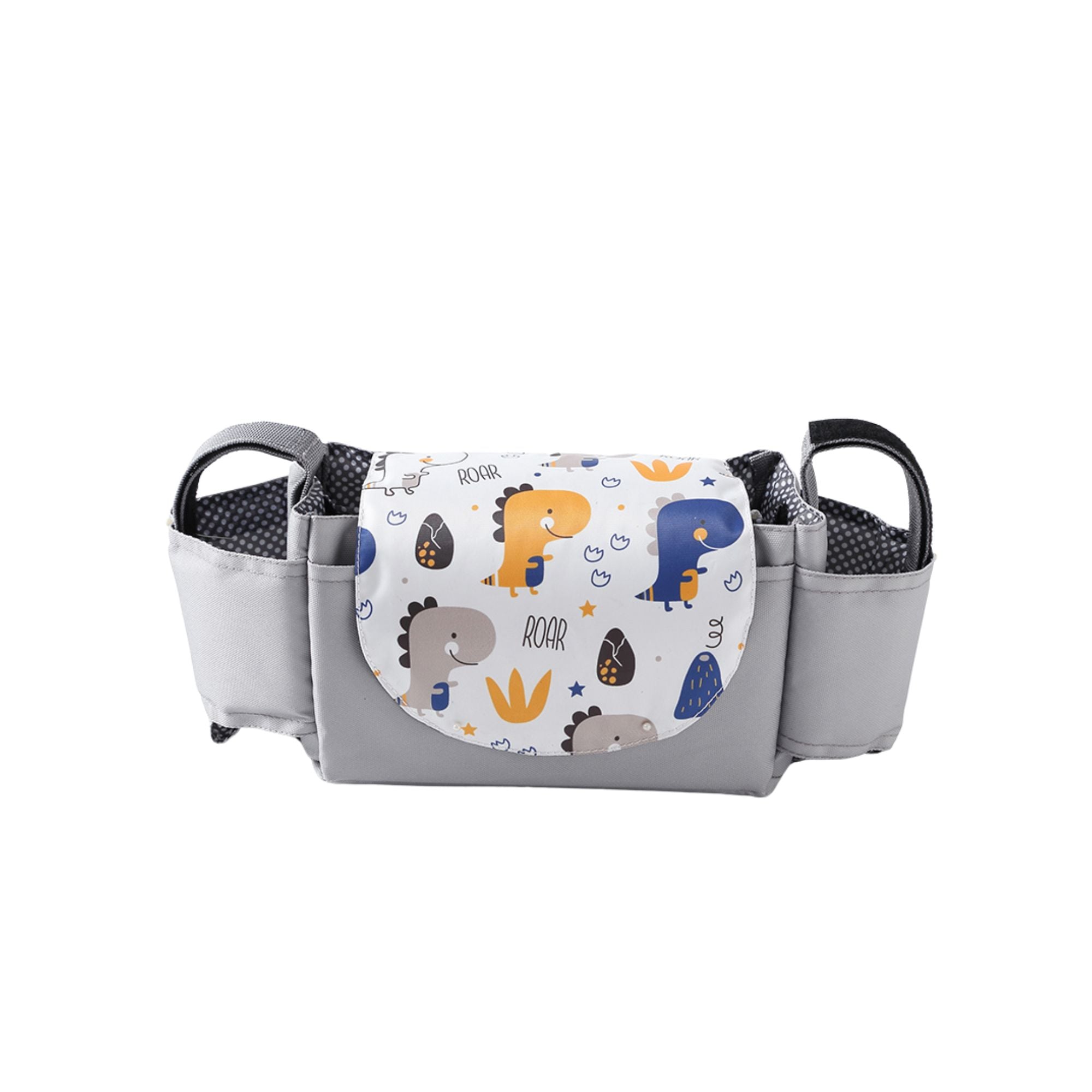 BOLSO BABYLUNA BOL COC DIN ORGANIZADOR COCHE IMPERMEABLE DINO GRIS - 1