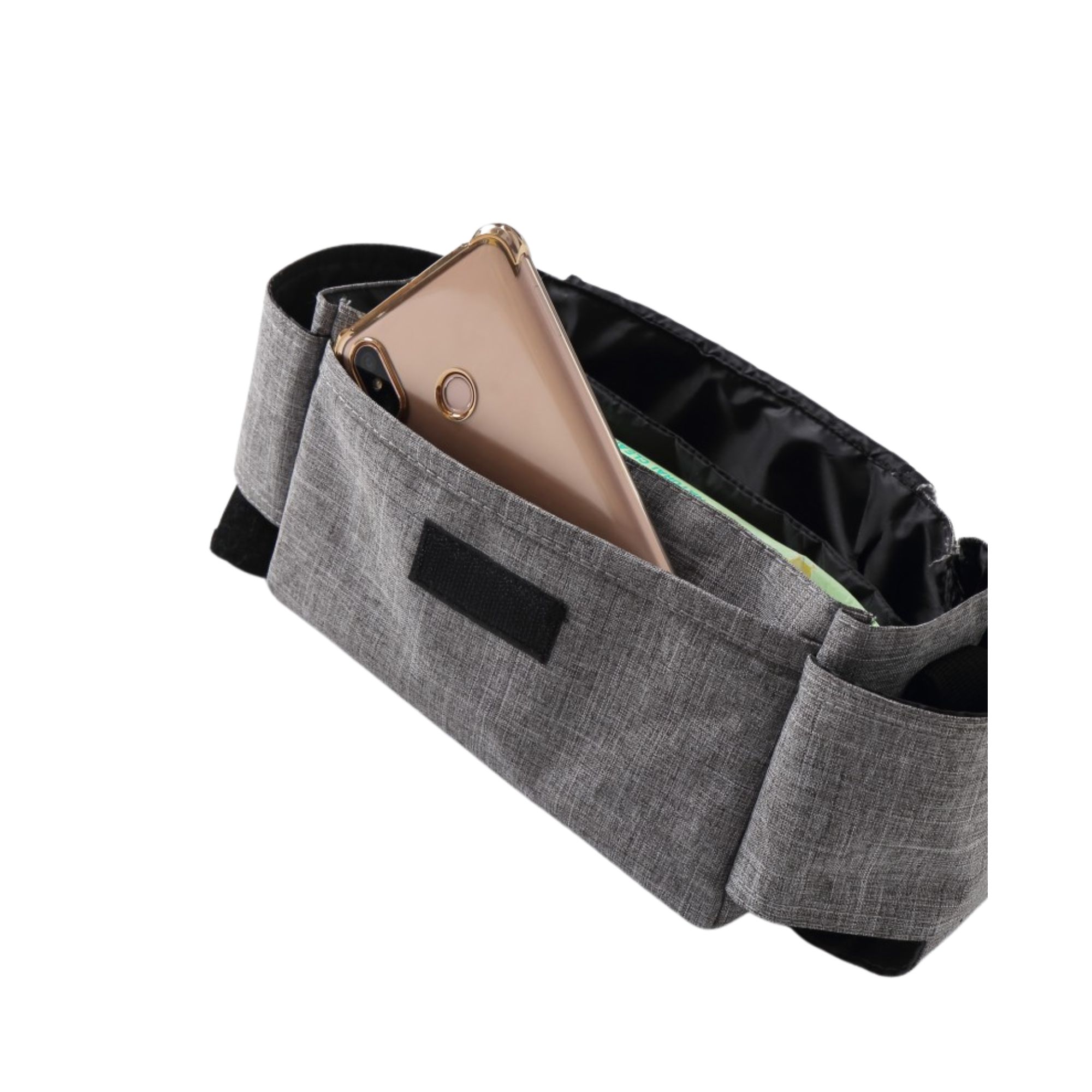 BOLSO BABYLUNA BOL COC DIN ORGANIZADOR COCHE IMPERMEABLE DINO GRIS - 5