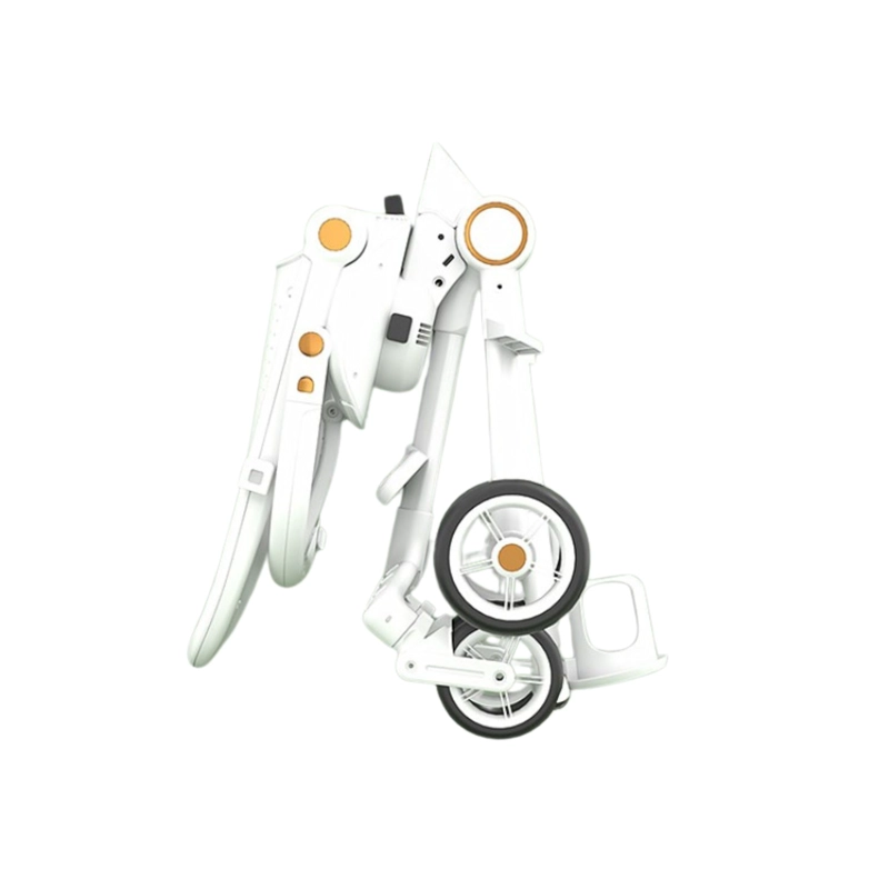 COCHE BABYLUNA PLEGABLE MÚLTIPLES POSICIONES AJUSTE 360 BLANCO - 3