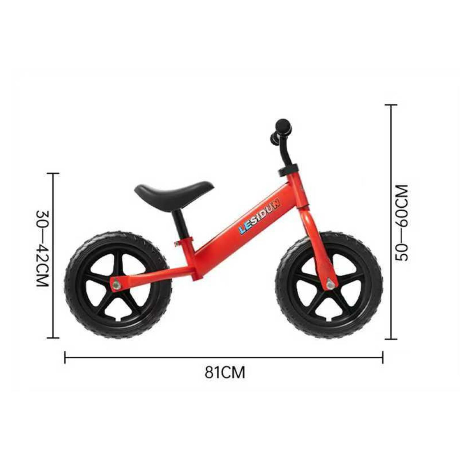 BICICLETA EQUILIBRIO SIN PEDALES INFANTIL AZUL - 3