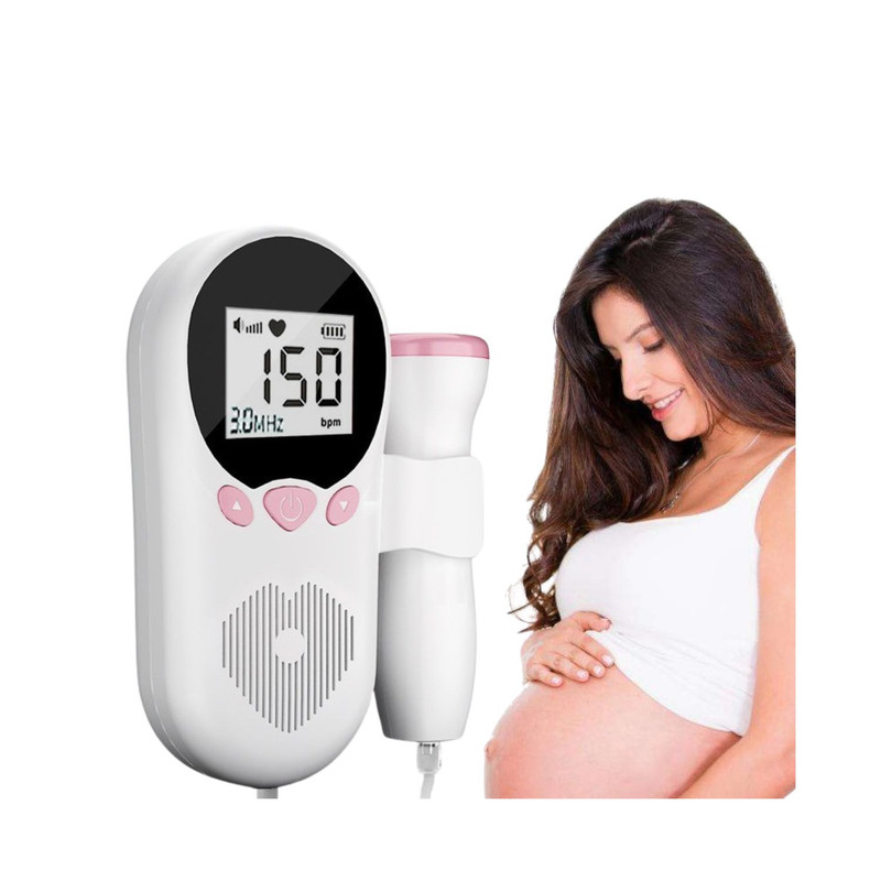 MONITOR FETAL DOPPLER PARA LATIDOS CORAZÓN BEBÉ CON GEL - 4