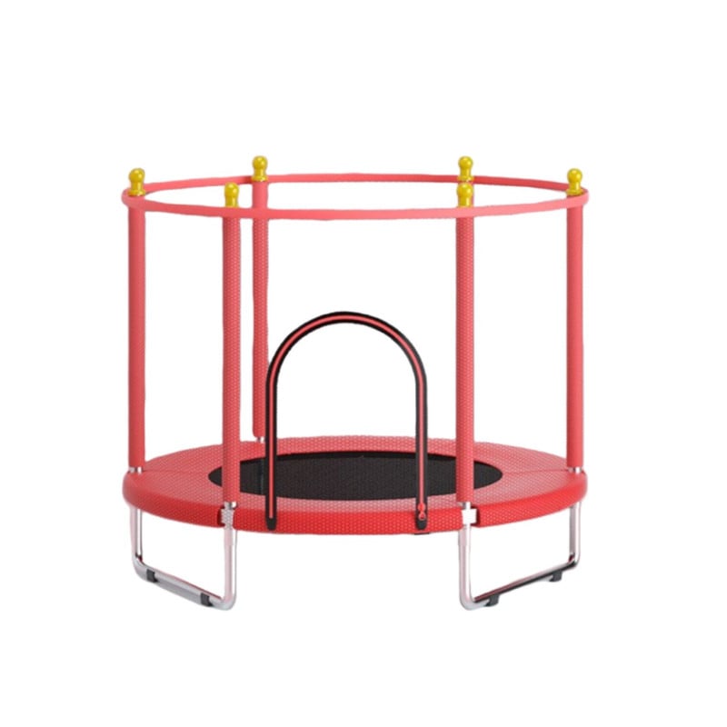 MINI TRAMPOLÍN CAMA ELÁSTICA 1.4M PARA NIÑO ROJO - 1